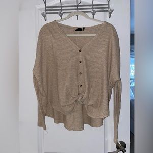 Brown Urban Outfitters Long Sleeve